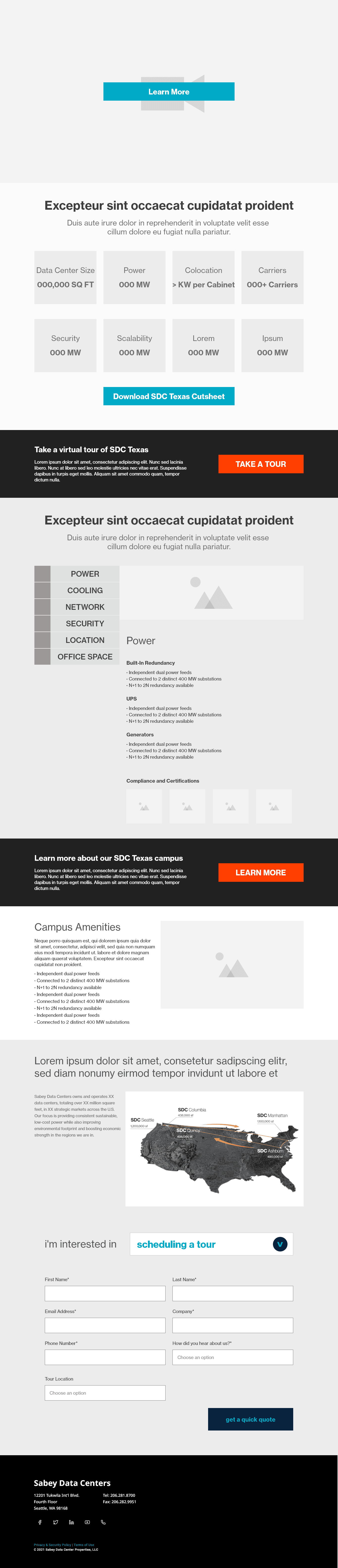 Sabey Data Centers — Texas campus
